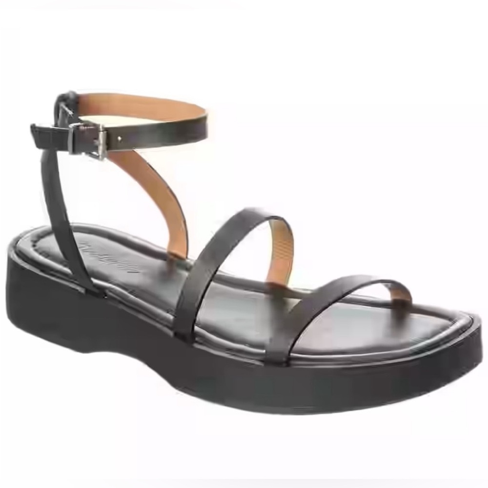 NWOB Madewell Black‎ Strappy Sandals